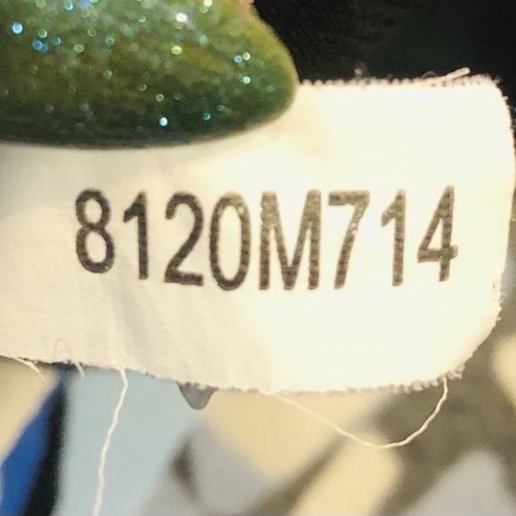 Tahari Arthur S. Levine Blue Geometric Print Fit & Flare Retro Midi Dress 2 - Picture 16 of 16